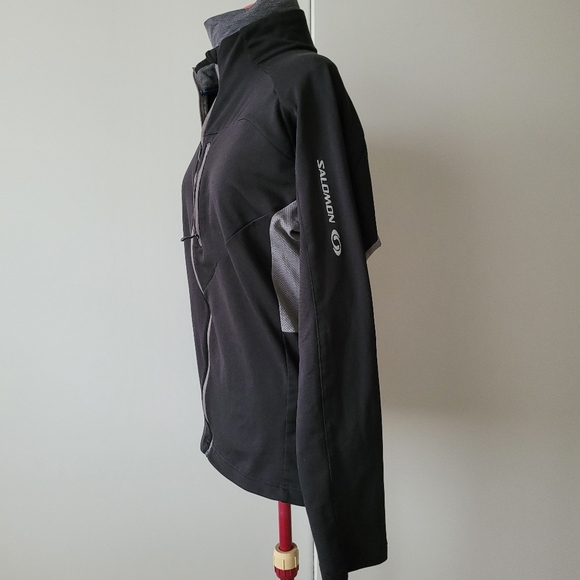 Salomon Zip Up Midlayer Jacket - Picture 2 of 11